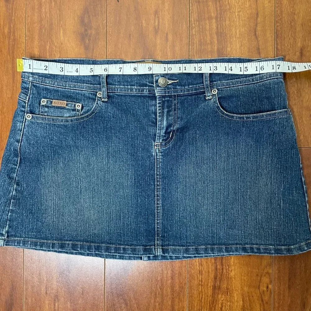 XOXO Mini Denim Skirt Size 13/14